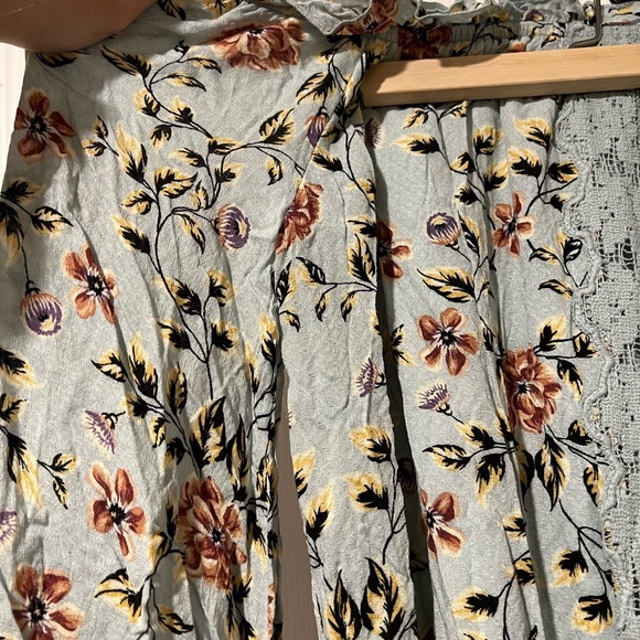 Xhilaration Blue Floral Formal Mini Dress - Picture 3 of 10